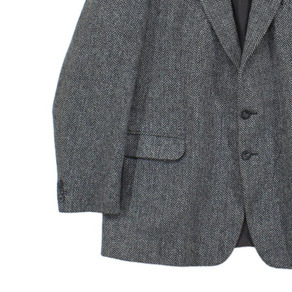 Mens Tweed Blazer Uk Made Herringbone