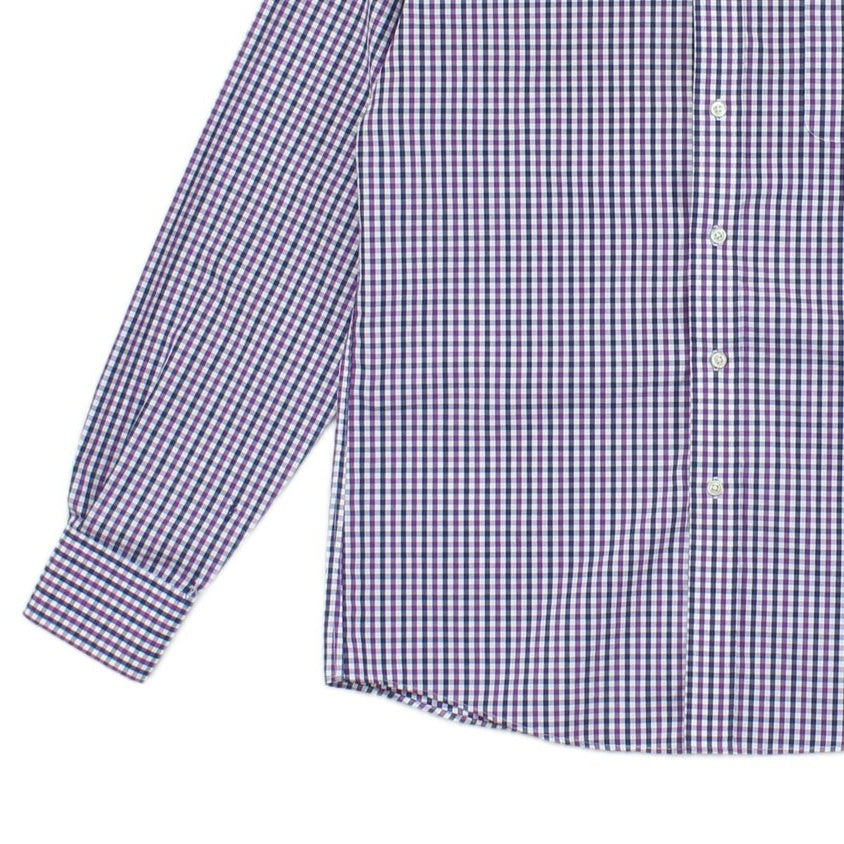 Mens Check Shirt Long Sleeve