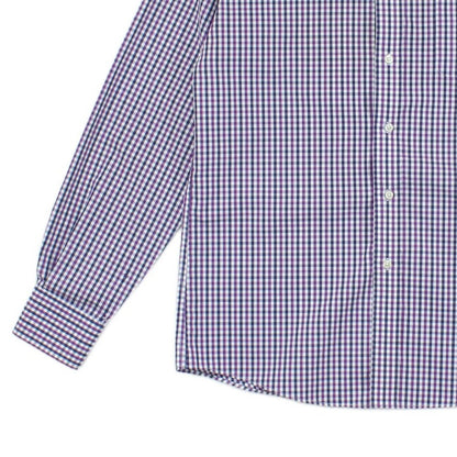 Mens Check Shirt Long Sleeve