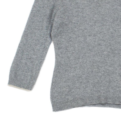 Womens Cashmere Jumper Crew Neck 3/4 Sleeve