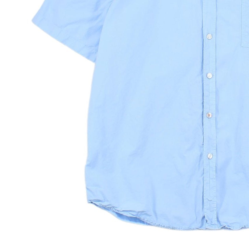 Mens Shirt Short Sleeve Button Up Summer