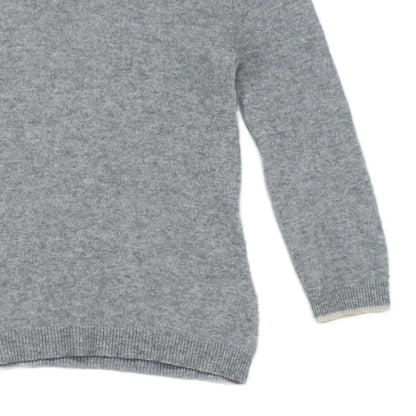 Womens Cashmere Jumper Crew Neck 3/4 Sleeve