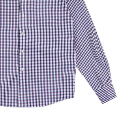 Mens Check Shirt Long Sleeve