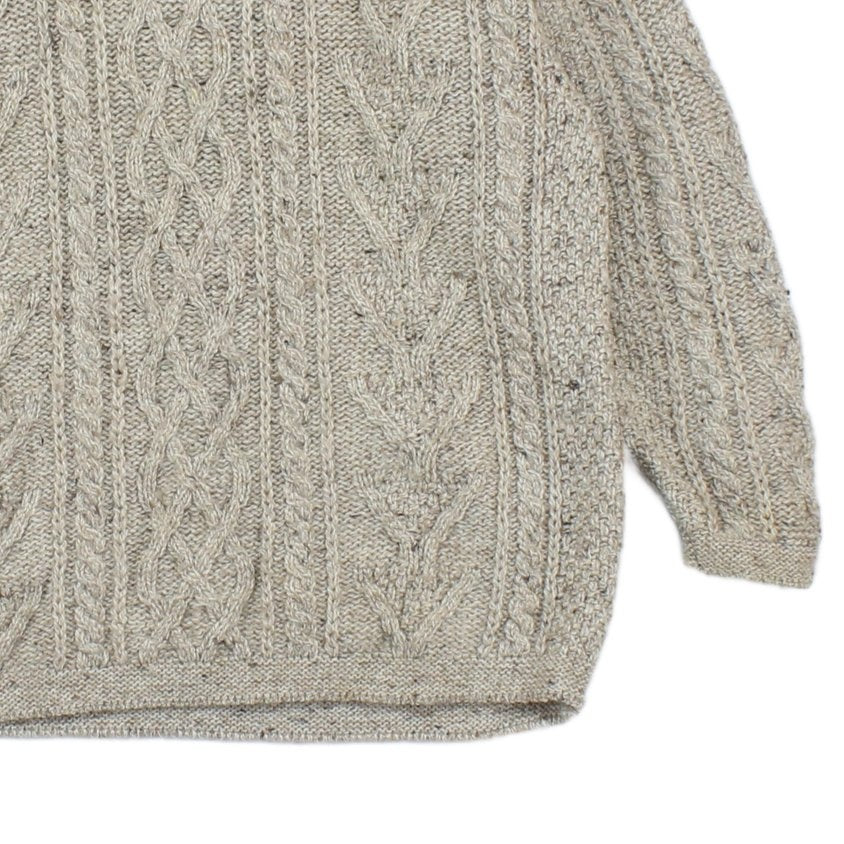 Mens Cable Knit Jumper Uk Made Chunky Knit