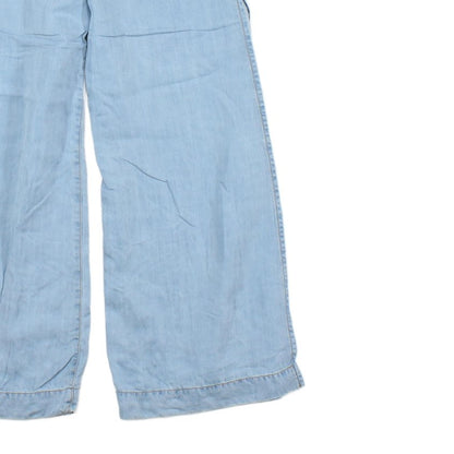 Womens Wide Leg Jeans High Waisted Zip Fly