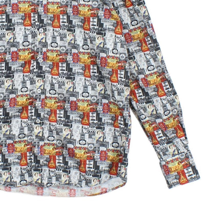 Mens Queen Elizabeth Shirt London Cotton