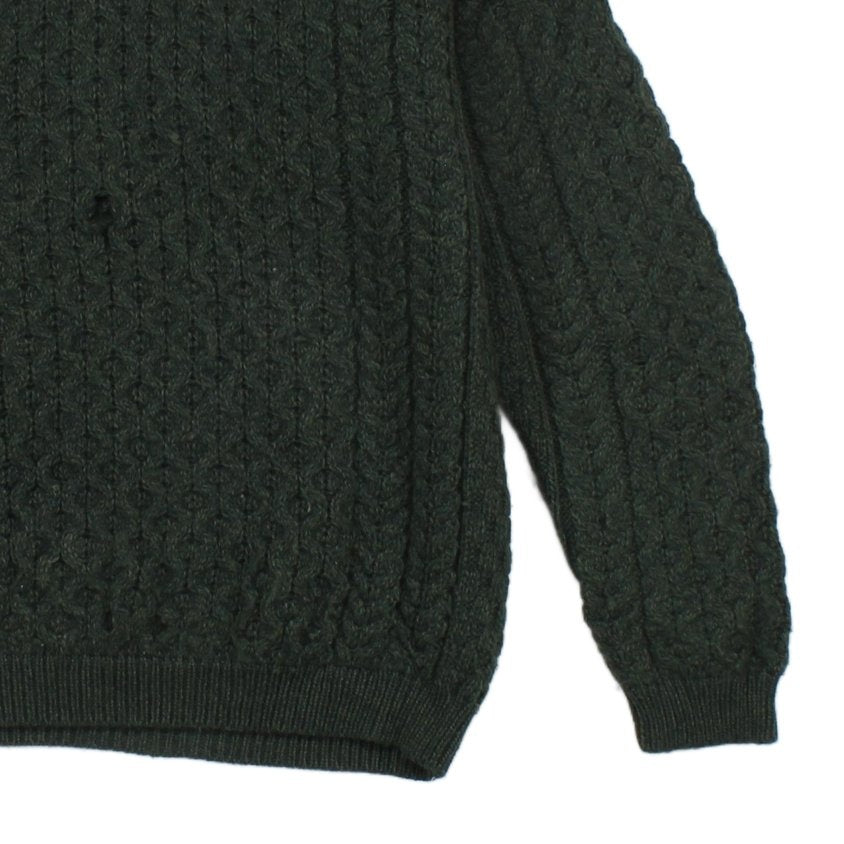 Mens Cable Knit Jumper Uk Made Chunky Knit