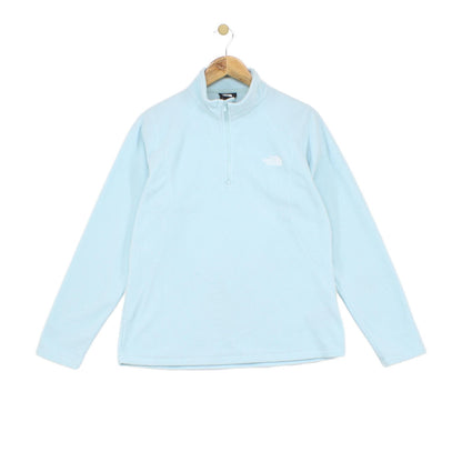 Womens 1/4 Zip Fleece Outdoor Activewear Long Sleeve