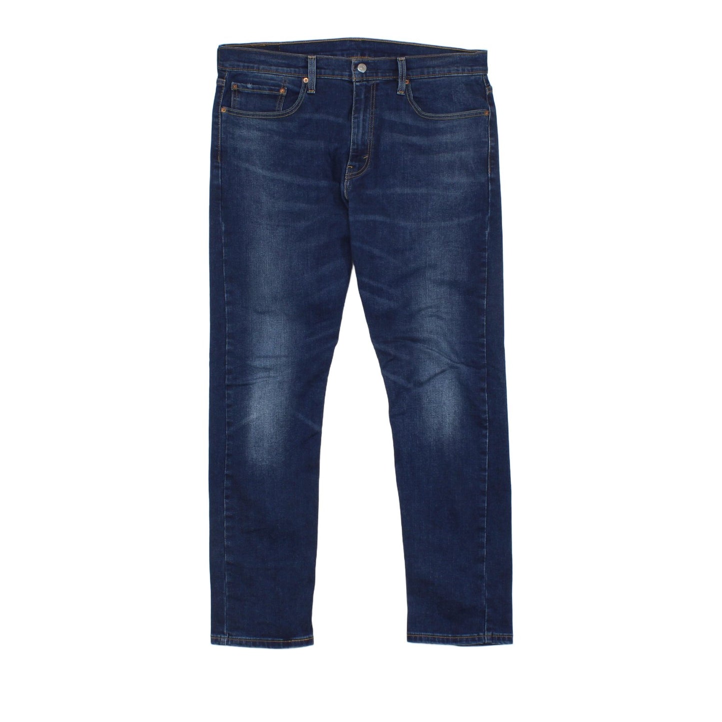Mens 502 Jeans Regular Tapered Zipper Fly Stretch Denim