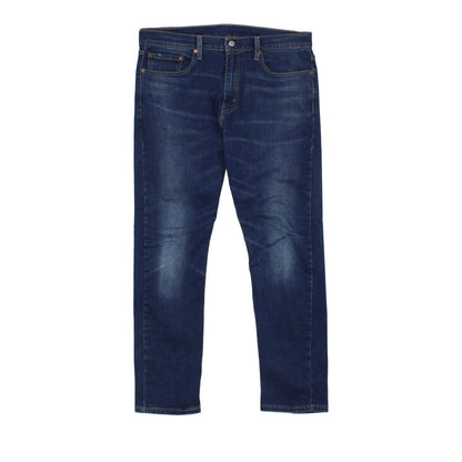 Mens 502 Jeans Regular Tapered Zipper Fly Stretch Denim