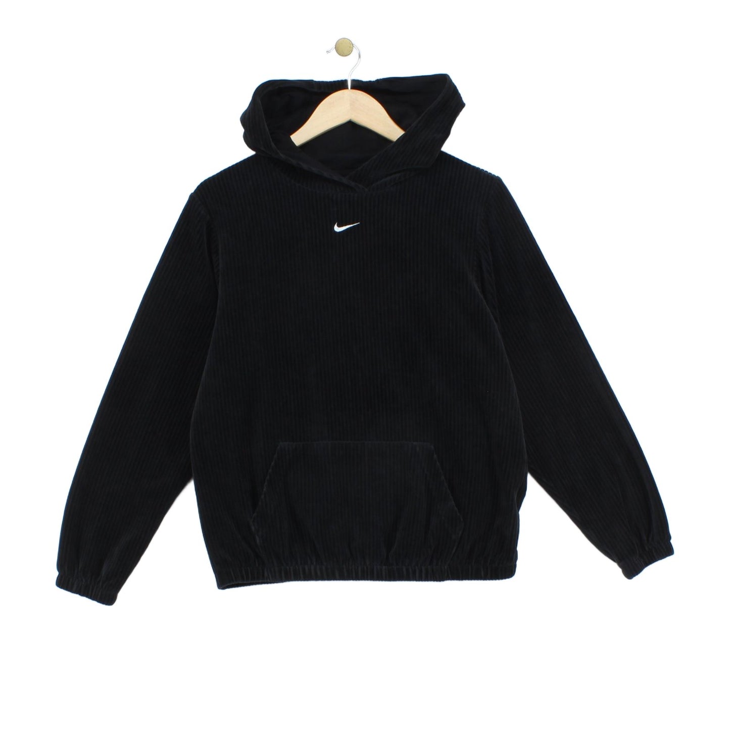 Womens Corduroy Hoodie Athletic Streetwear