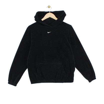 Womens Corduroy Hoodie Athletic Streetwear