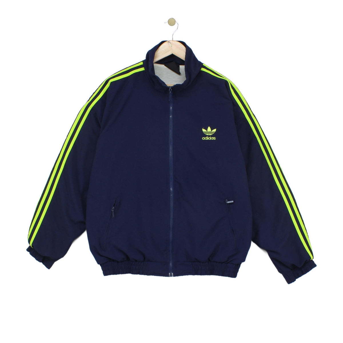 Mens Track Jacket Oversized Fit Full Zip