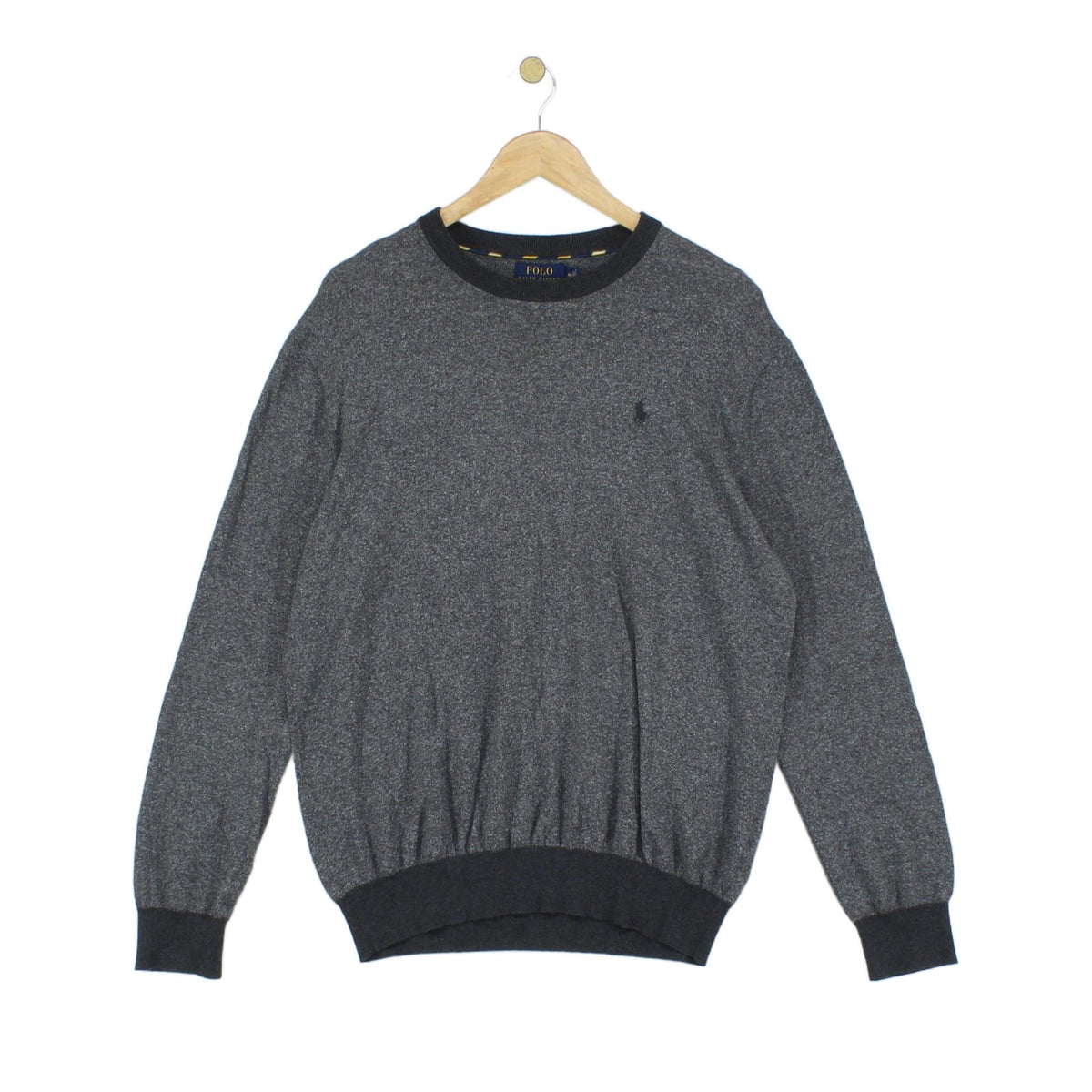 Mens Jumper Long Sleeve Knit Pima Cotton