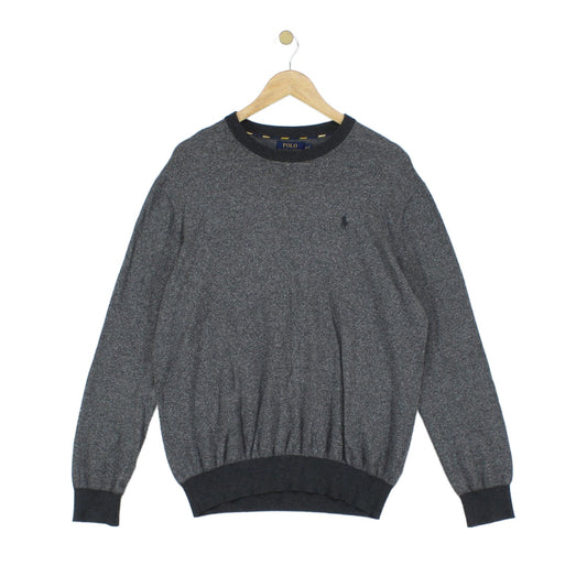 Mens Jumper Long Sleeve Knit Pima Cotton