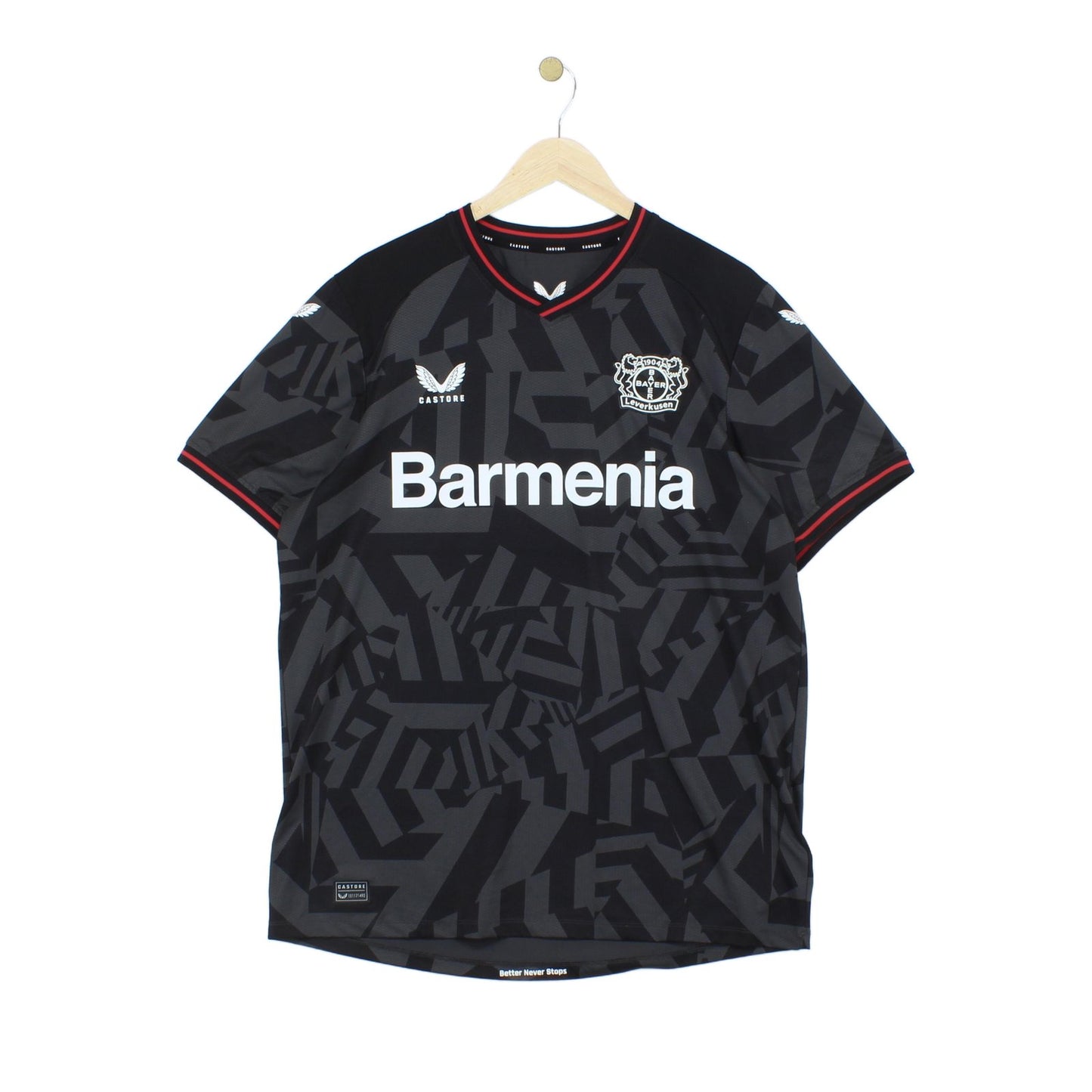 Mens Bayer Leverkusen 2022-23 Football Shirt #17 Hudson Odoi