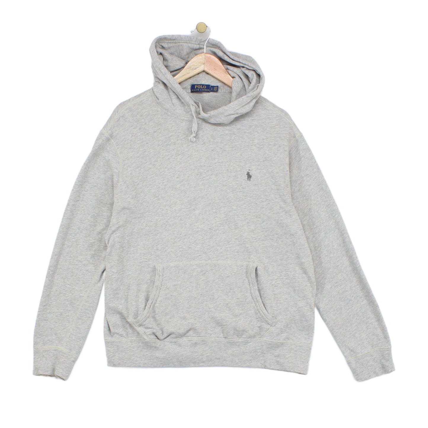 Mens Hoodie Pullover Logo Lightweight