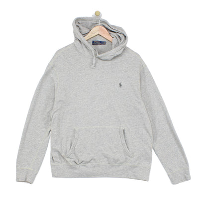 Mens Hoodie Pullover Logo Lightweight
