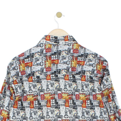 Mens Queen Elizabeth Shirt London Cotton