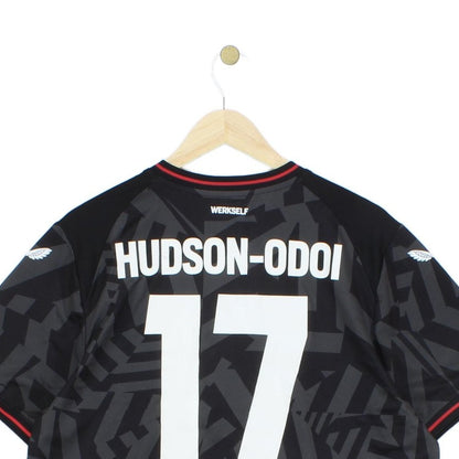 Mens Bayer Leverkusen 2022-23 Football Shirt #17 Hudson Odoi