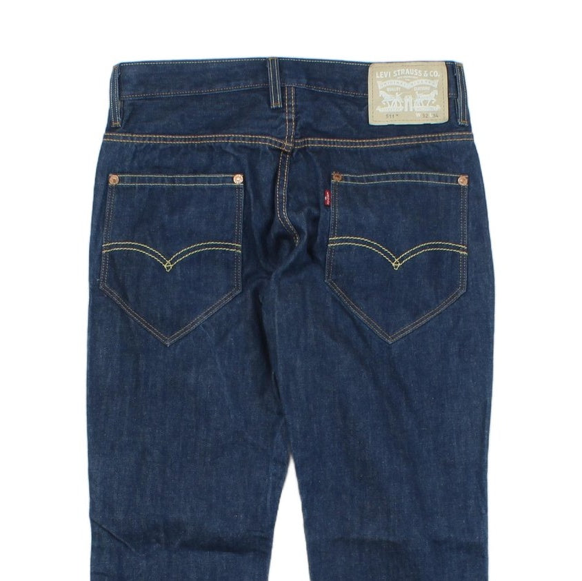 Mens 511 Jeans Slim Fit Zip Fly Denim Classic Cotton