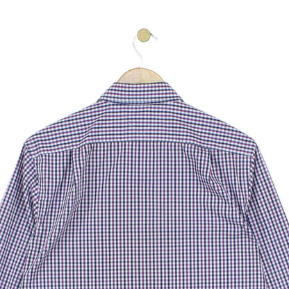 Mens Check Shirt Long Sleeve