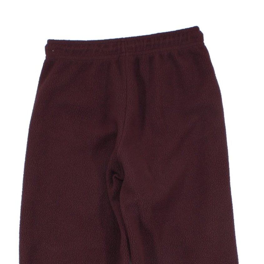 Womens Fleece Joggers Elastic Wide Leg