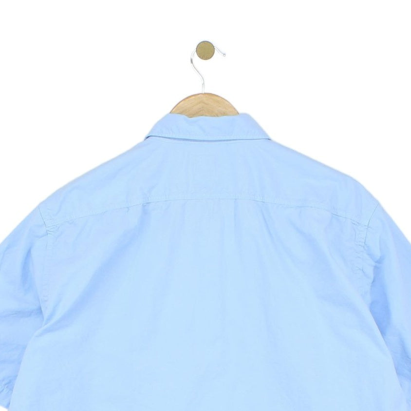 Mens Shirt Short Sleeve Button Up Summer