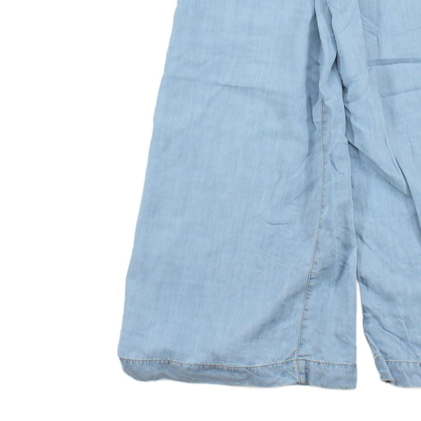 Womens Wide Leg Jeans High Waisted Zip Fly