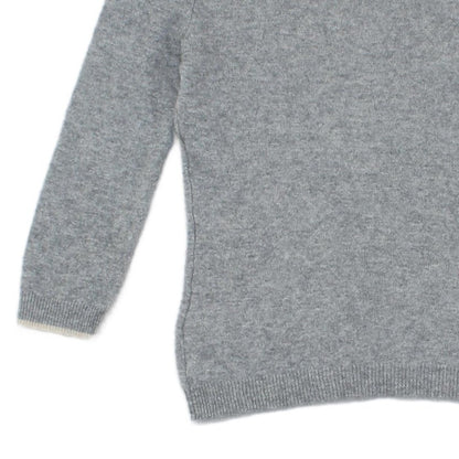 Womens Cashmere Jumper Crew Neck 3/4 Sleeve