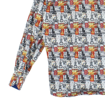 Mens Queen Elizabeth Shirt London Cotton