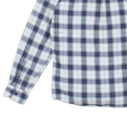 Mens Plaid Shirt Long Sleeve Button Up