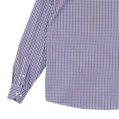 Mens Check Shirt Long Sleeve