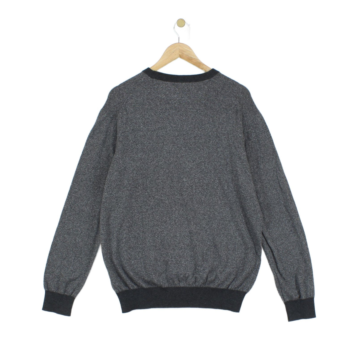 Mens Jumper Long Sleeve Knit Pima Cotton
