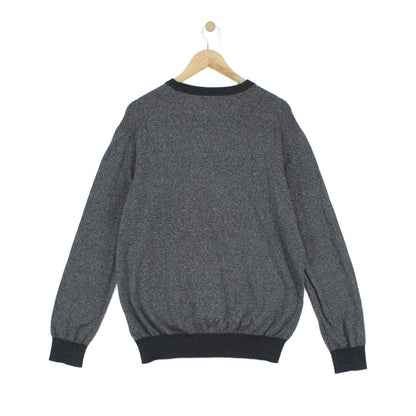 Mens Jumper Long Sleeve Knit Pima Cotton