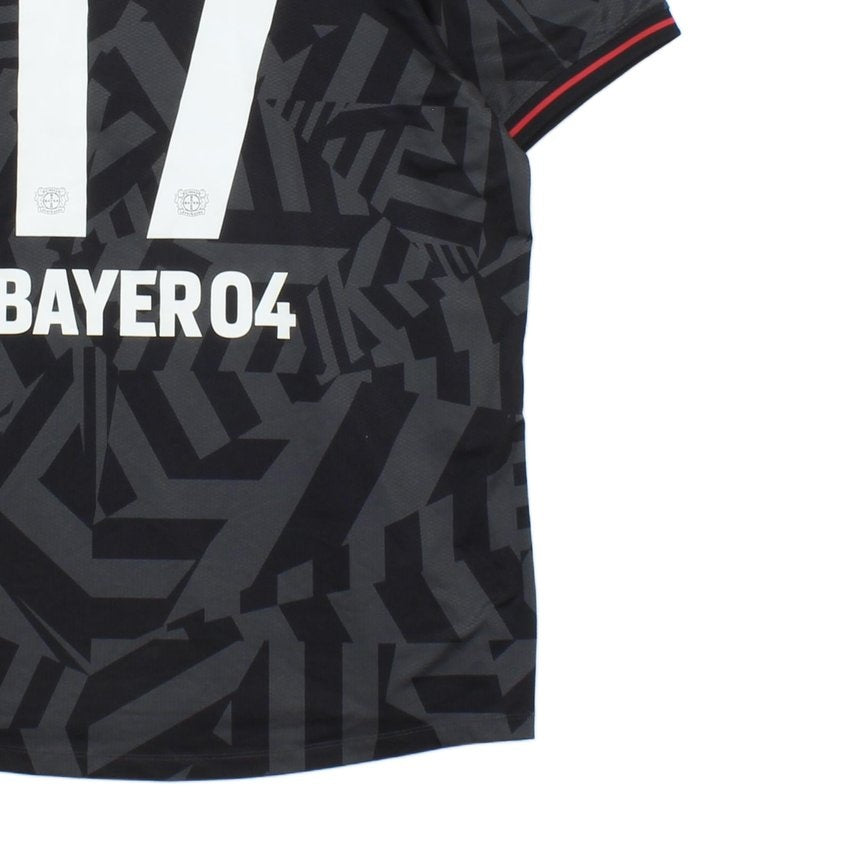 Mens Bayer Leverkusen 2022-23 Football Shirt #17 Hudson Odoi