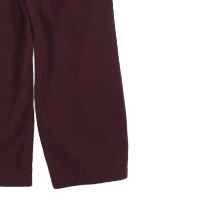 Womens Fleece Joggers Elastic Wide Leg