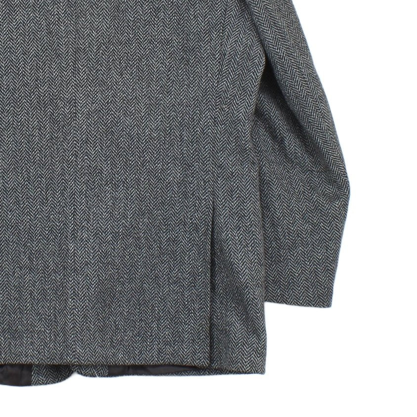 Mens Tweed Blazer Uk Made Herringbone