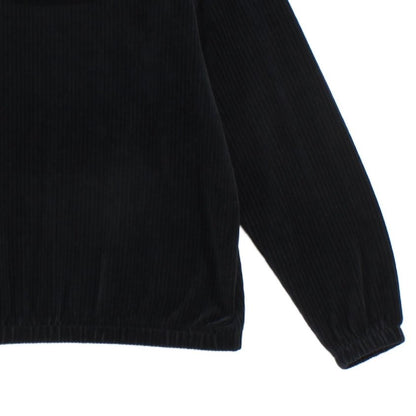 Womens Corduroy Hoodie Athletic Streetwear