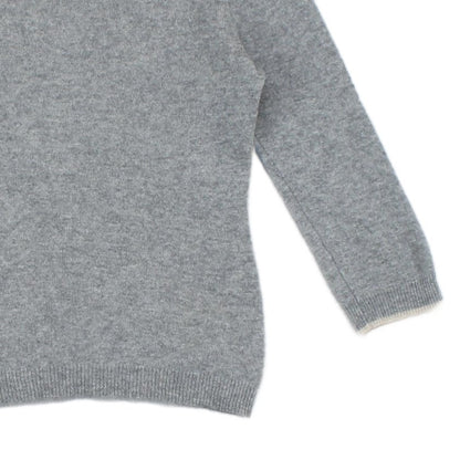 Womens Cashmere Jumper Crew Neck 3/4 Sleeve