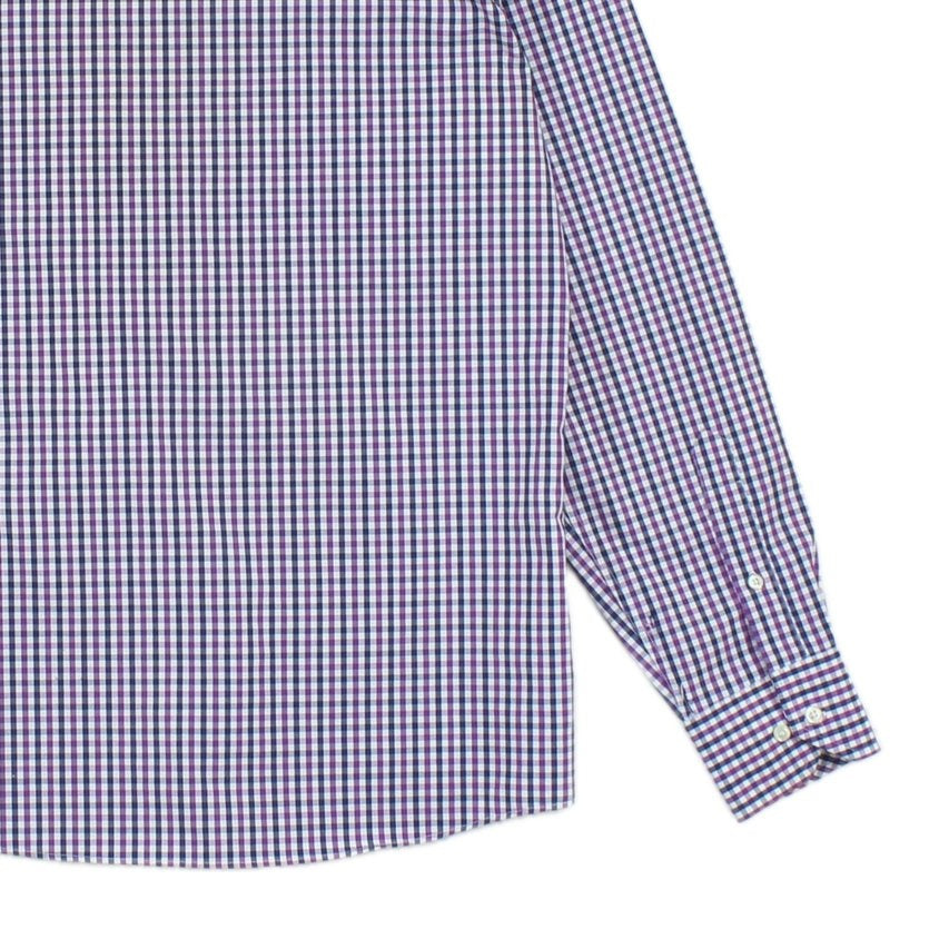 Mens Check Shirt Long Sleeve