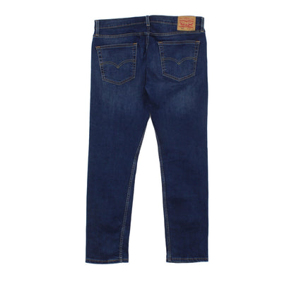 Mens 502 Jeans Regular Tapered Zipper Fly Stretch Denim