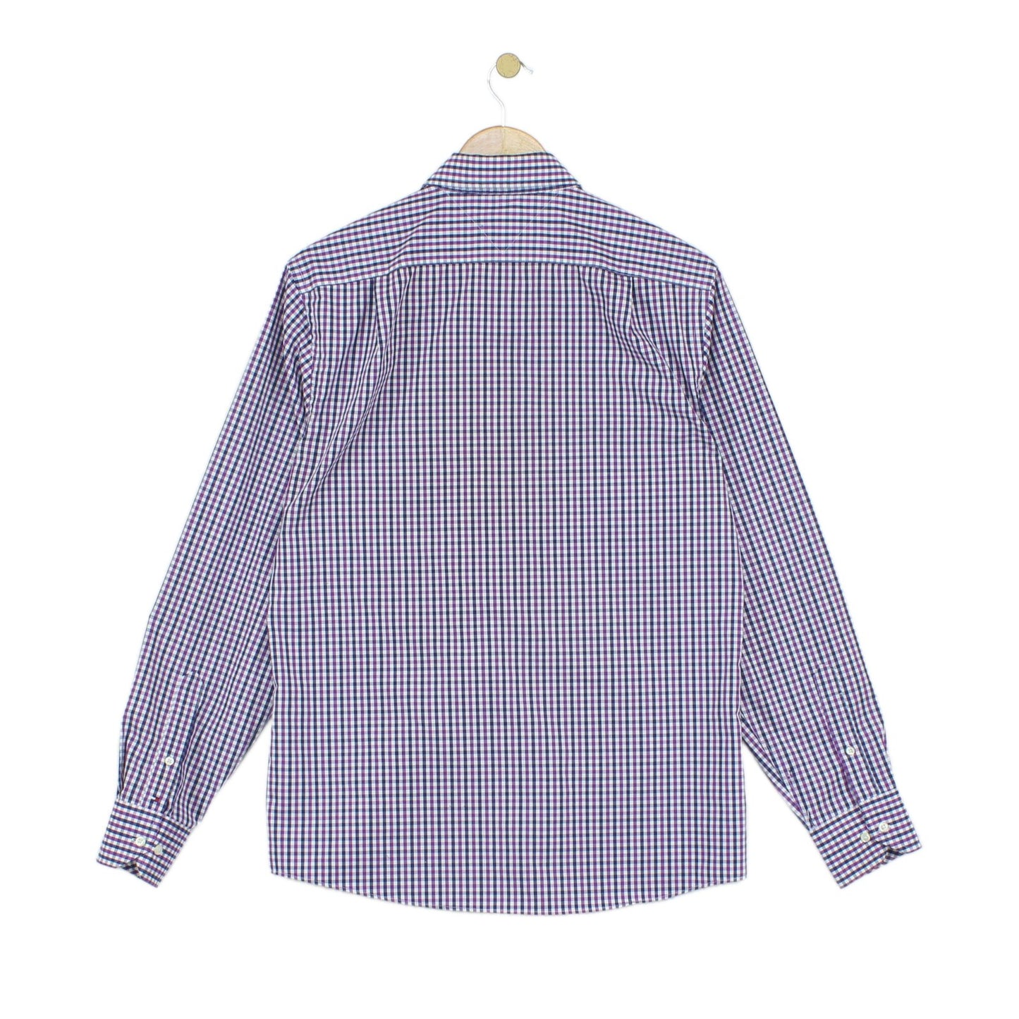 Mens Check Shirt Long Sleeve