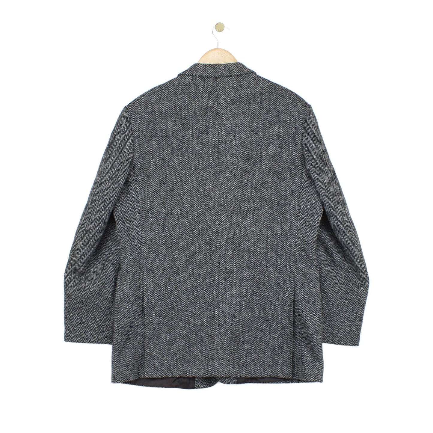 Mens Tweed Blazer Uk Made Herringbone