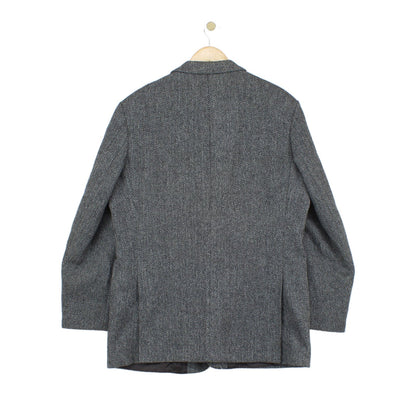 Mens Tweed Blazer Uk Made Herringbone