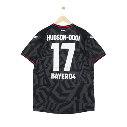 Mens Bayer Leverkusen 2022-23 Football Shirt #17 Hudson Odoi