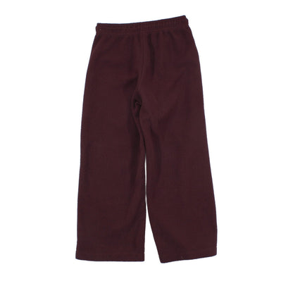 Womens Fleece Joggers Elastic Wide Leg
