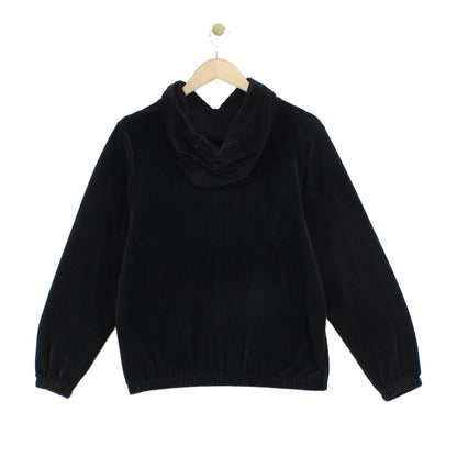Womens Corduroy Hoodie Athletic Streetwear