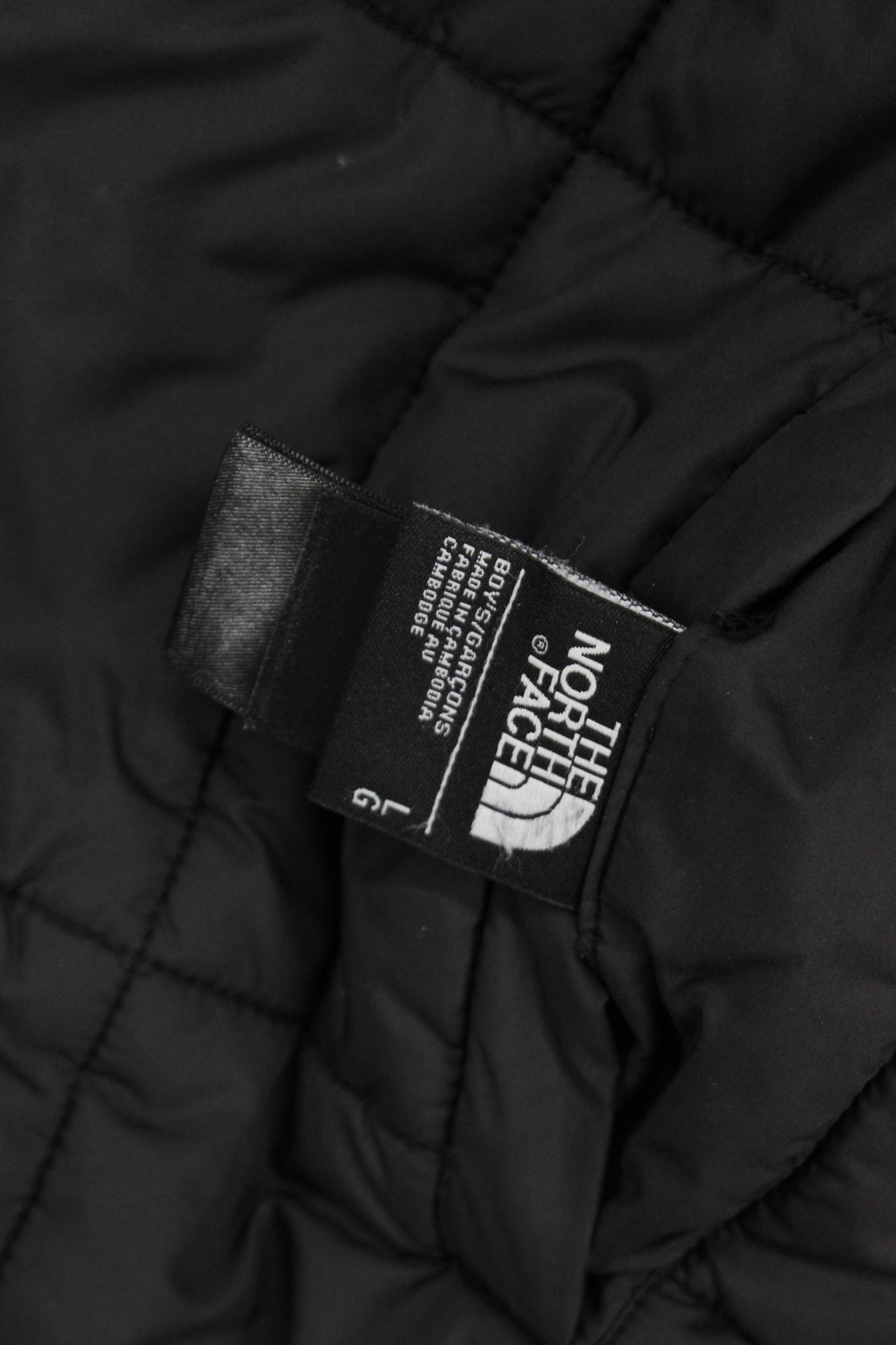 Boys Quilted Jacket Hooded Full Zip Reversible