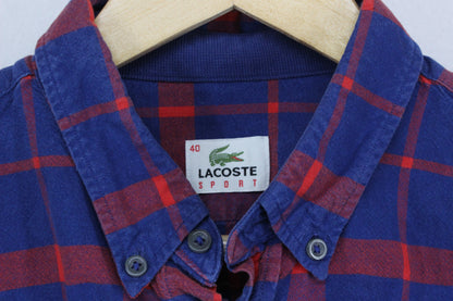 Mens Plaid Shirt Long Sleeve Button Up